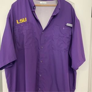 Columbia PFG LSU Shirt